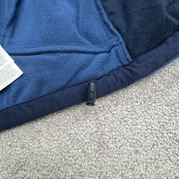 Columbia Fleece Jacket Mens Large Blue Full Zip Pockets Outdoor Hiking Trekking - Picture 8 of 16